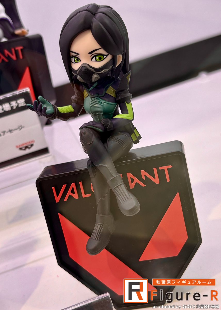 VALORANT モニタートップフィギュア ヴァイパー　9個セット Figure-R新展示情報】 『VALORANT モニタートップフィギュア