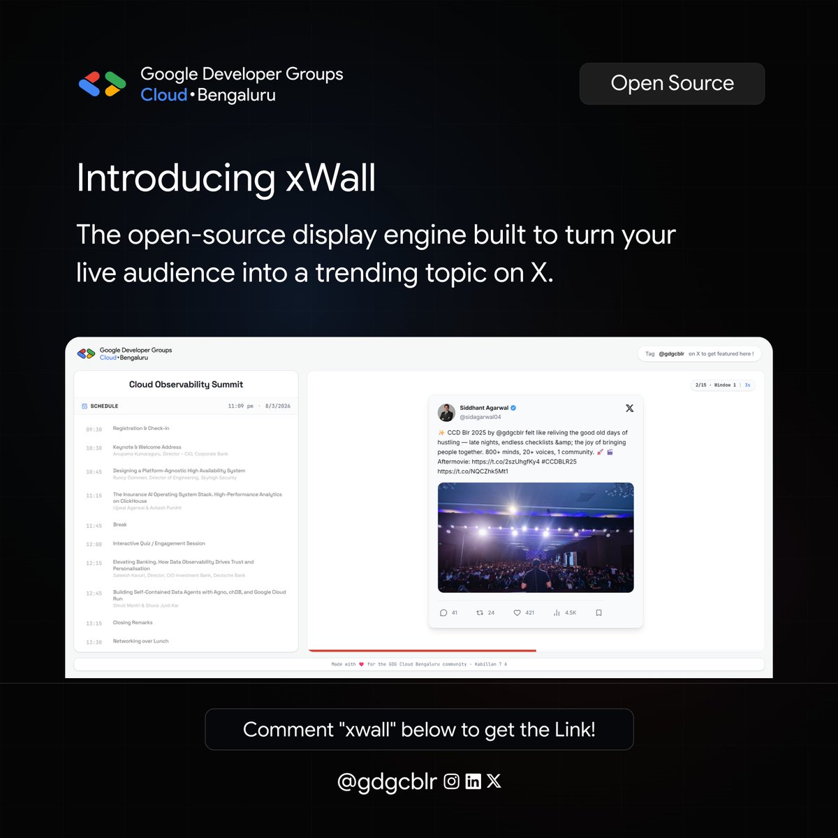 GDG Cloud Bengaluru tweet media
