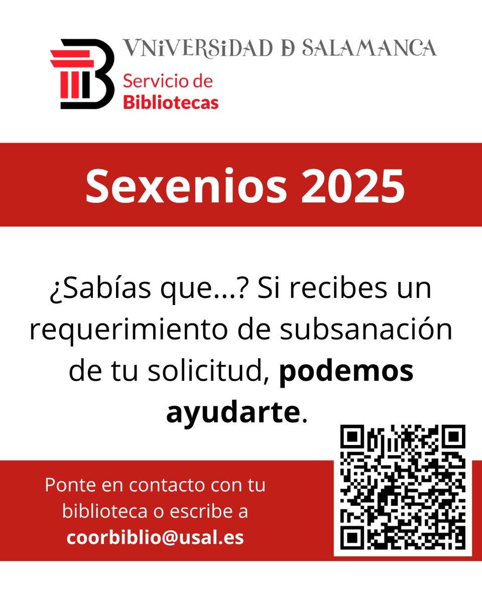 Puedes pedir ayuda a la biblioteca que elaboró tus informes bibliométricos, o contactar con la Unidad de Ciencia Abierta, Bibliometría y Soporte a la Investigación (Servicios de Apoyo a la Investigación) en el correo electrónico coorbiblio@usal.es