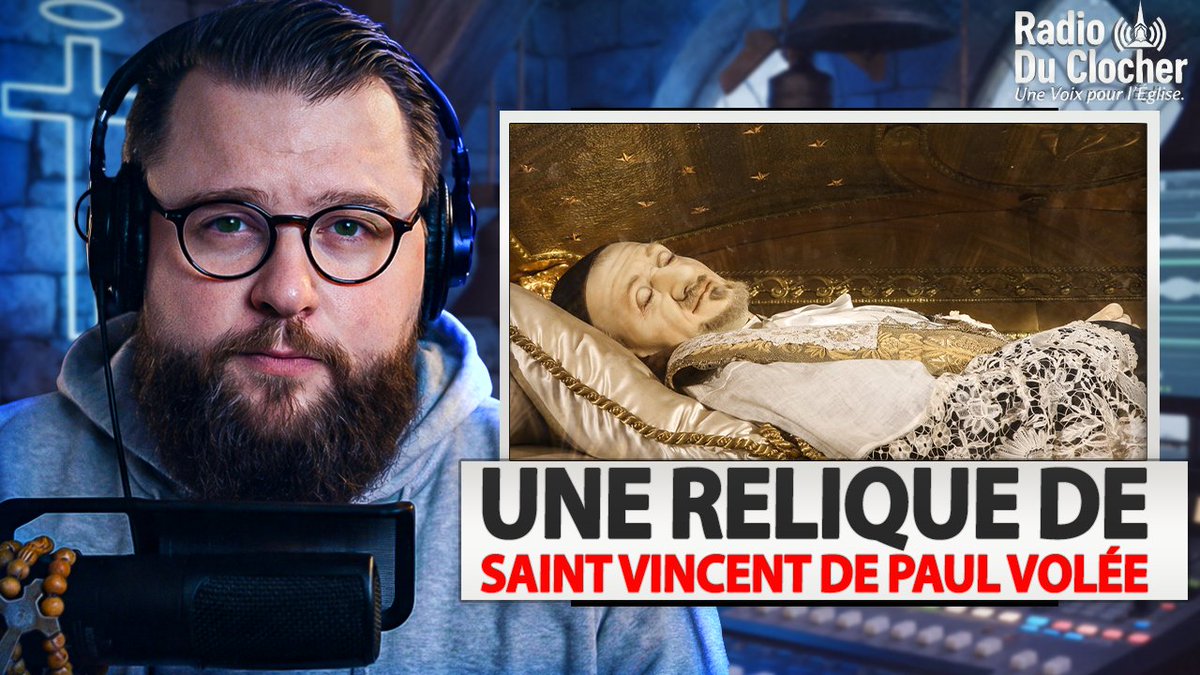 CathoFr's tweet image. ⚠️ SACRILÈGE : La relique de St Vincent de Paul volée à Paris. Indifférence ou ensauvagement ? ⛪️

Au programme : ✝️ Ste Françoise Romaine 📖 Évangile du jour 🌍 Actu : Vatican &amp;amp; persécutions

➡️ youtu.be/wFqAVnxVghg

#RadioDuClocher #Chrétiens #Actu