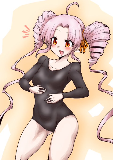 今日の日課はレオタード型ヒートテックついなちゃんです 