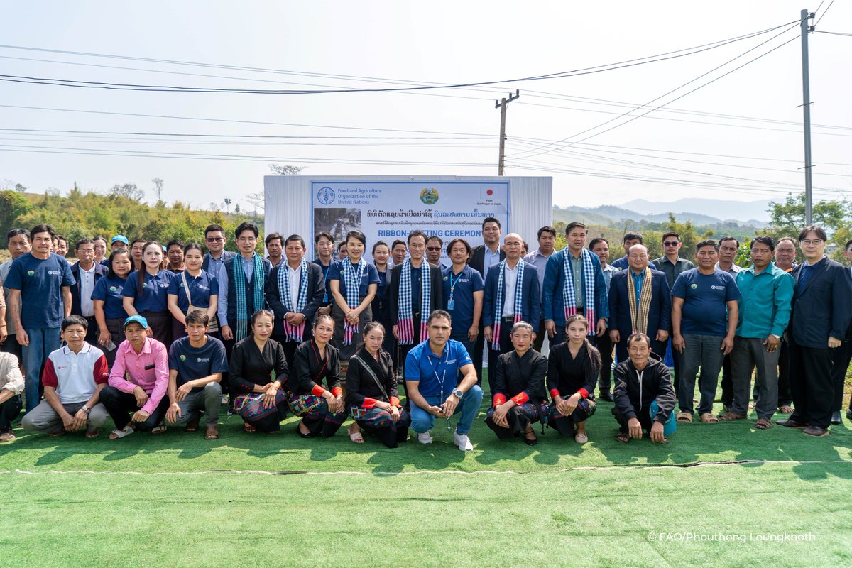 FAO in Lao People's Democratic Republic tweet media