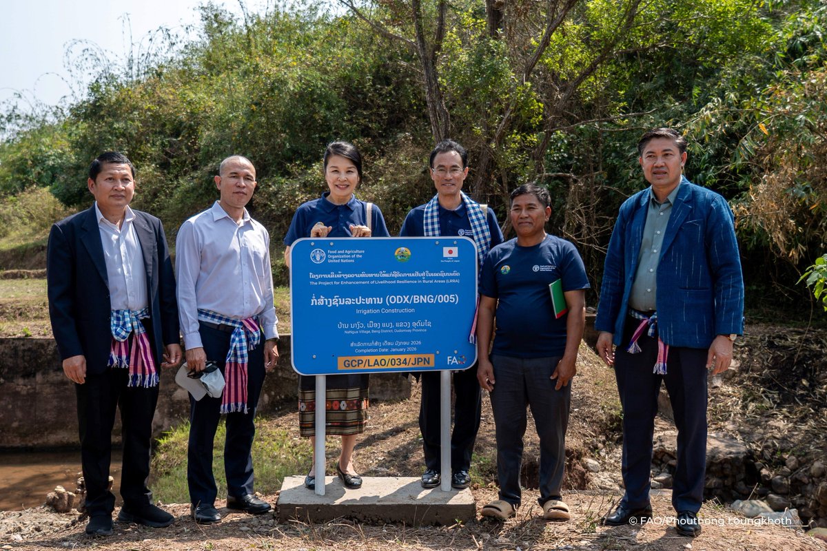 FAO in Lao People's Democratic Republic tweet media