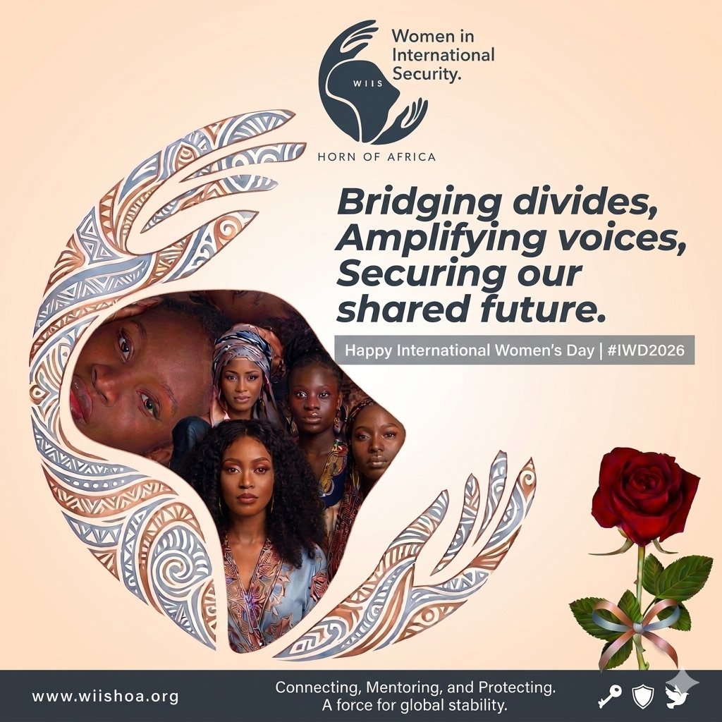 WIIS_HoA's tweet photo. Bridging divides, amplifying voices, and securing our shared future. Today we celebrate the women leading with resilience across the Horn of Africa. Together, we are a force for global stability.

#IWD2026 #WIISHOA #WomenInSecurity #HornOfAfrica #GenderAndTech https://t.co/lKdfE1SEQP