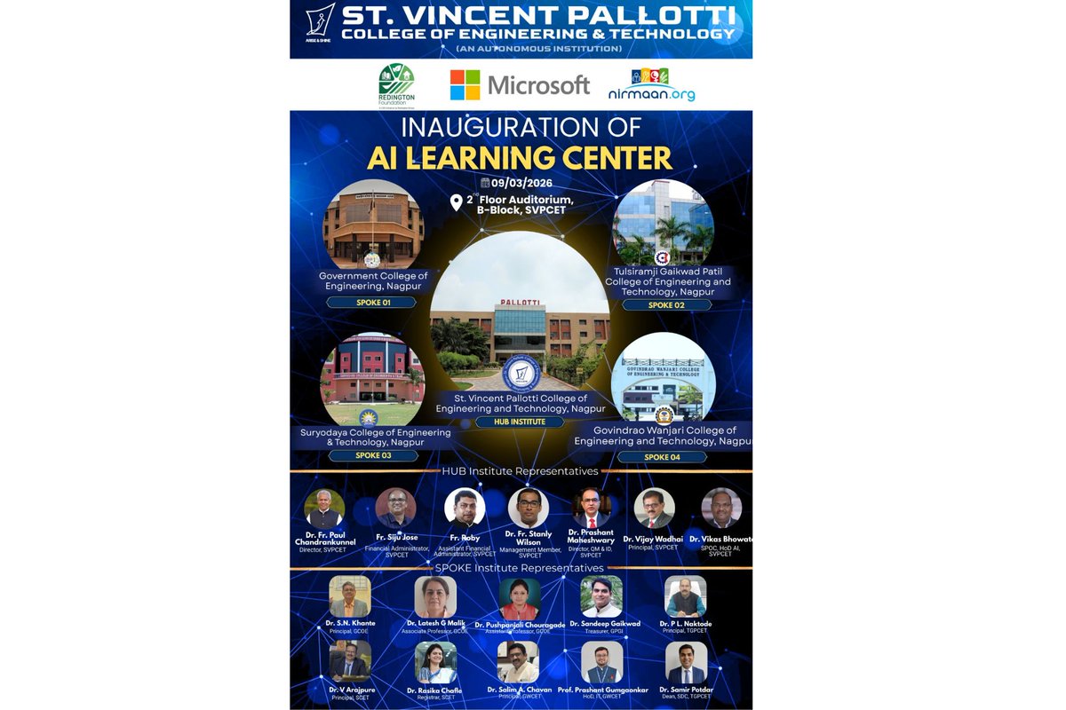 St Vincent Pallotti College of Engineering & Tech tweet media