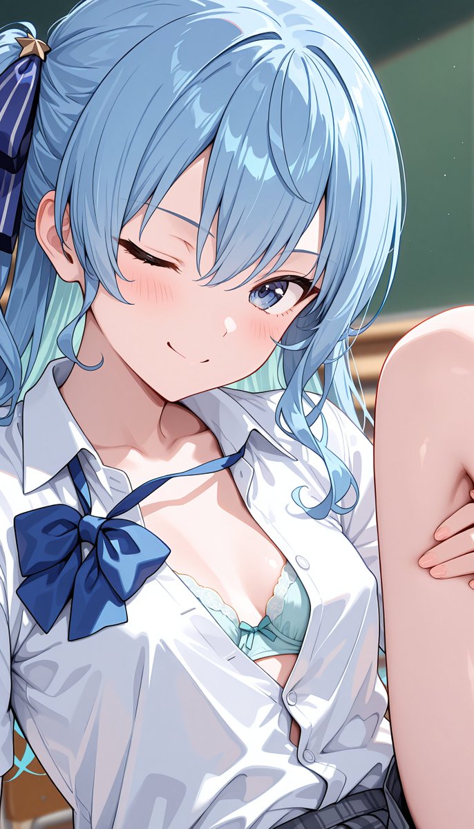 GRAY_AIart's tweet photo. 星街すいせい☄ Hoshimachi Suisei 
ホロライブ hololive　                                                                                                                                                                                                                               
SFW AI illustration. No nudity, no suggestive intent.
