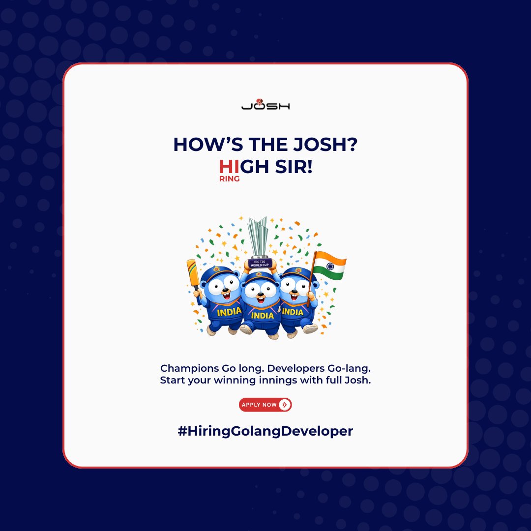 Josh Software tweet media