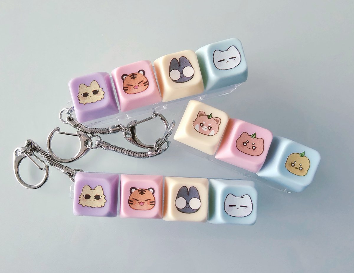 키캡키링 이벤트

추첨을 통해 #RT 하신분께 키캡키링을 드립니다!

이외에도 잡다하게 담아드리며 배송비는 본인 부담입니다 : )