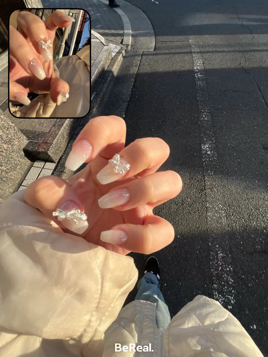 gm______29's tweet photo. 爪のキラキラも、みて⁎⁺˳✧༚ https://t.co/BKx0GLFoWh
