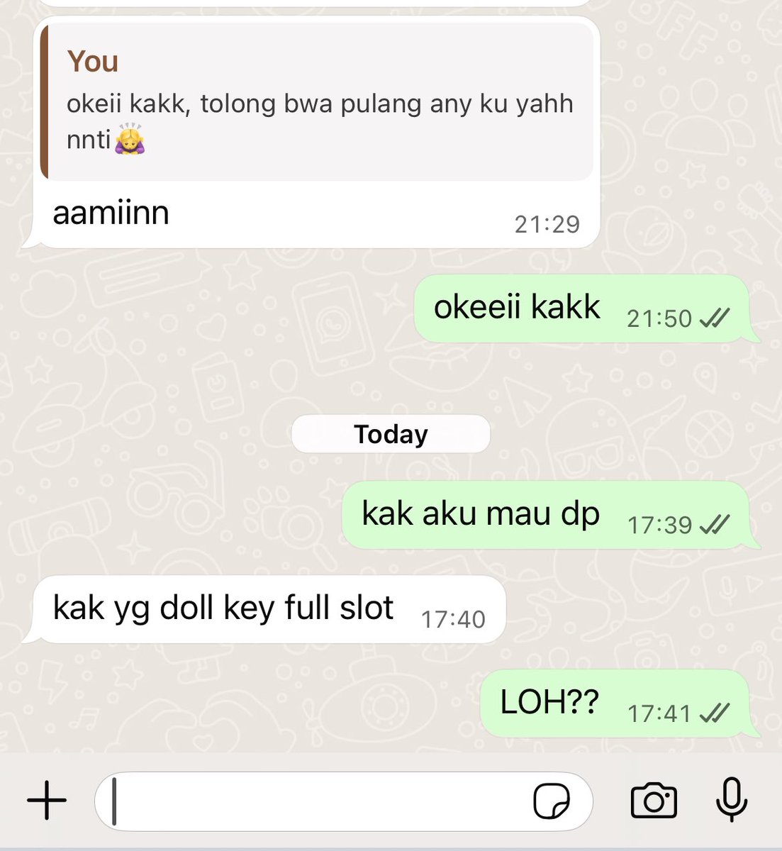 ANJ BARU PULANG lgsg BETE TAI😭 ap cb mkstnya...