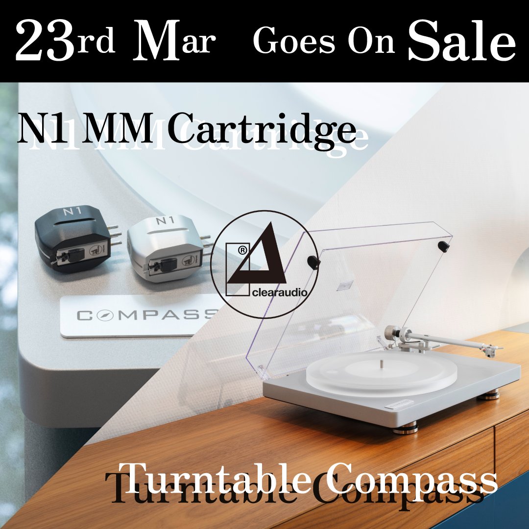 naspec_audio's tweet photo. さぁ！やってまいりました！
来る3月23日、clearaudioとPRIMAREから新製品が発売だー！🥳🥳🥳
clearaudioからは比較的安価なカートリッジとターンテーブル！そしてPRIMAREからはAVプリアンプが発売じゃ🧙‍♂️
詳細はWEBを要チェックですねハイ（文字数不足）👽
https://t.co/DgVjGpqz86 https://t.co/LvzooxYGS3