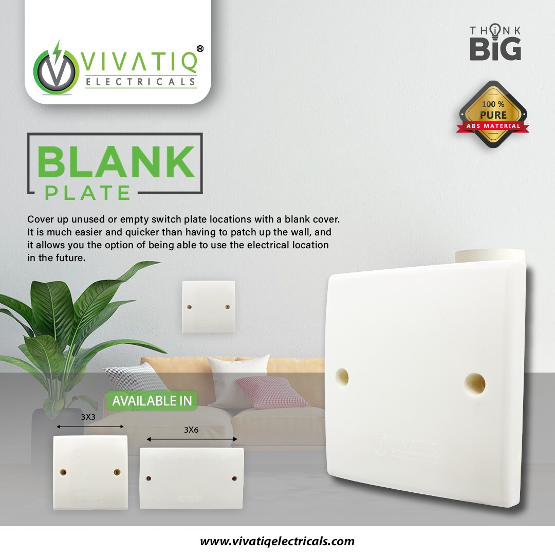 VivatiqEl's tweet image. Blank Plate
Available in two sizes:
3X3  3X6

Concealed Box
Available in two sizes:
86 x 86 and 146 x 86
#Vivatiqelectricals #Concealedbox #SwitchBox #wallbox #Ceilingconcealedbox #Surfacebox #pureABS #ThinkBig ⚡💡

☎️ Contact US: 0318-8482847
🌐vivatiqelectricals.com