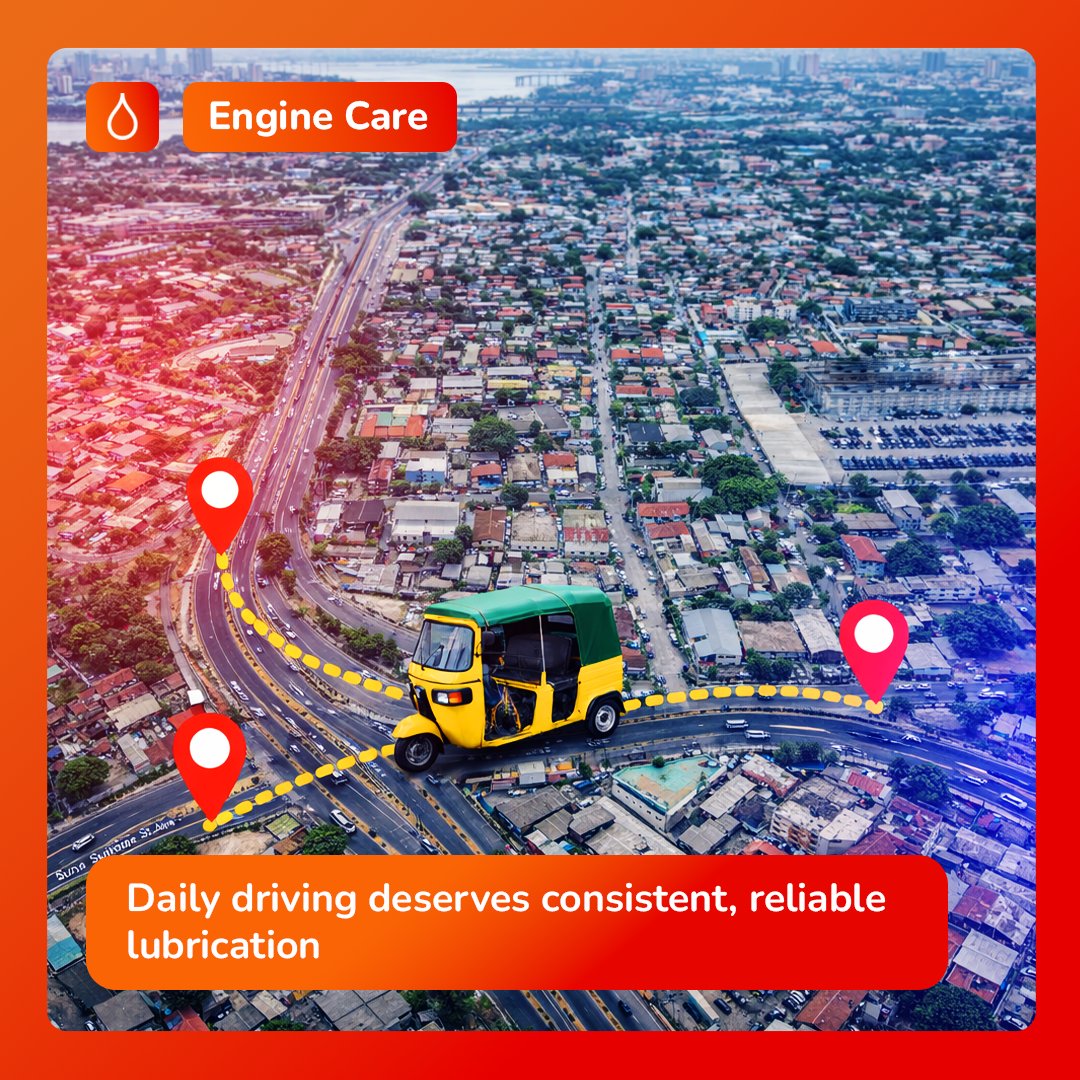 TotalEnergiesNG's tweet image. City miles count

#TotalEnergiesHi-Perf
#EngineCare
#EngineProtection
#EverydayReliability