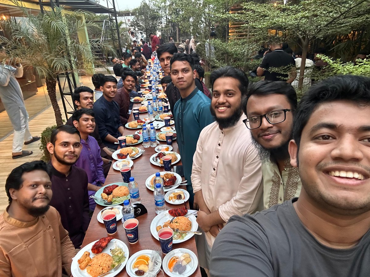 NafizulIkram's tweet photo. Great meeting fellow developers and engineers at the @ProgrammingHero Alumni Iftar Meetup 2026 🌙

Inspiring conversations, new connections, and it's amazing to see our community working across companies worldwide.  

#ProgrammingHero #Developers #TechCommunity #Networking https://t.co/HuVHXmY8OW