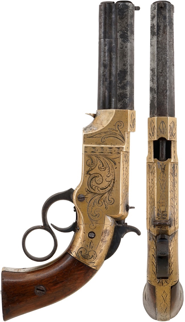 US New Haven Arms #ボルカニック No.1 ポケット #ピストル 3 1/2”銃身