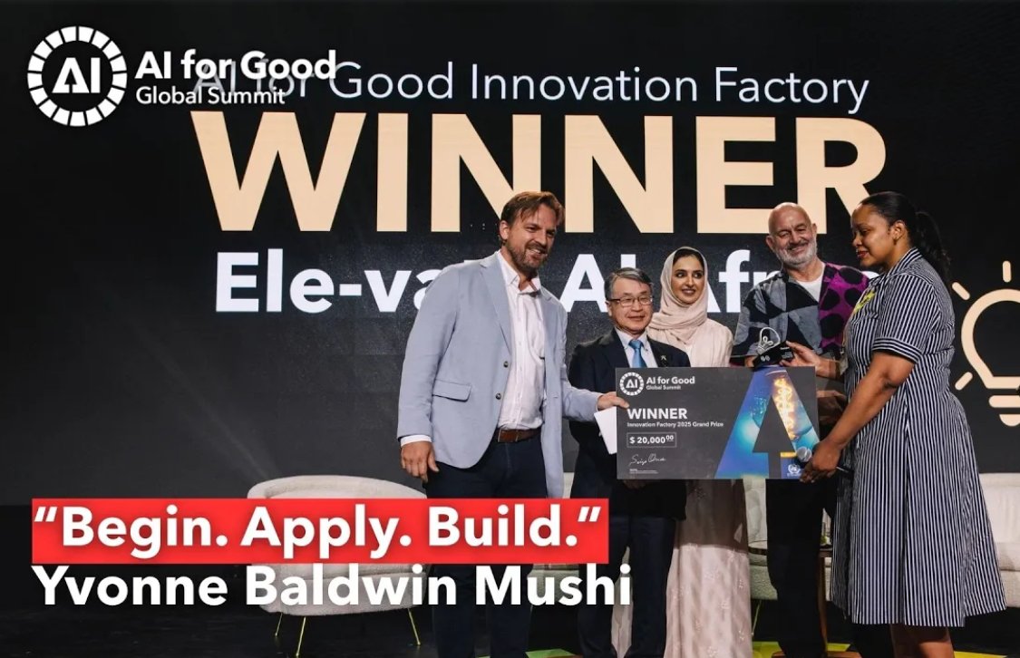 AI for Good 🇺🇳 #AIforGood tweet media