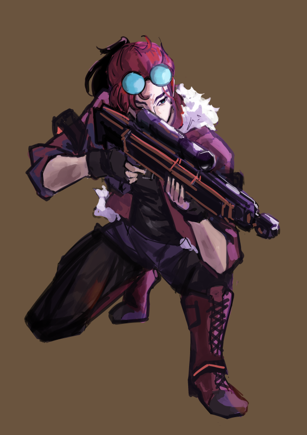 elzyius's tweet photo. 004 - Neurrm. Serious marksman mercenary, partakes in nature photography in his spare time.

#art #digitalartwork #originalcharacter https://t.co/OLfUejH13k