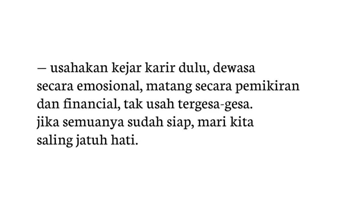 Cause ada pendidikan yg perlu gue kejar karena semester kali ini kinda tricky dalam mengatur waktu kerja yang shifting dan 24 sks itu 🔥
