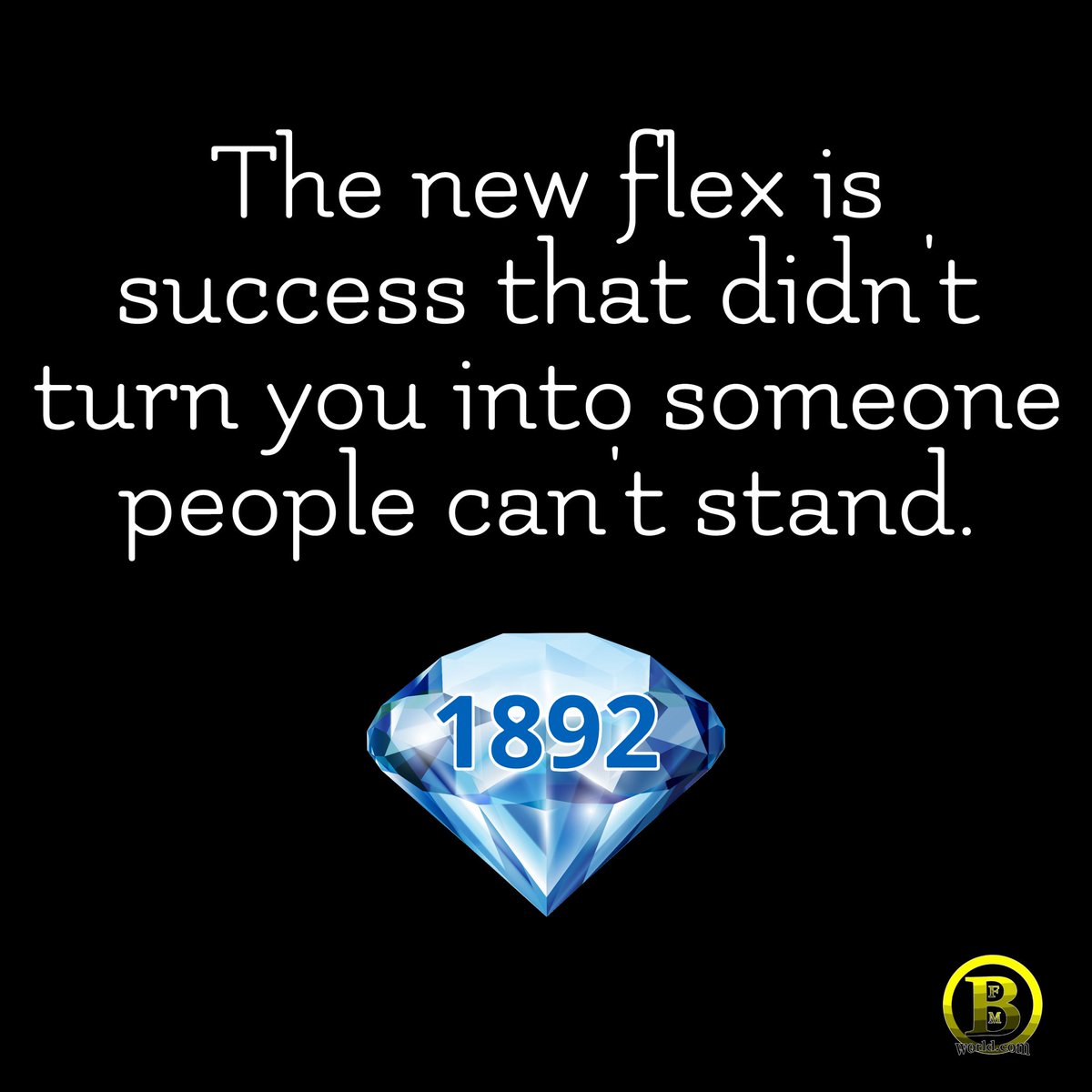 BrianFrasierM's tweet image. #bfmworldthoughts💎 BFM Gems No. 1892  #newflex #realtalk #bfmworld