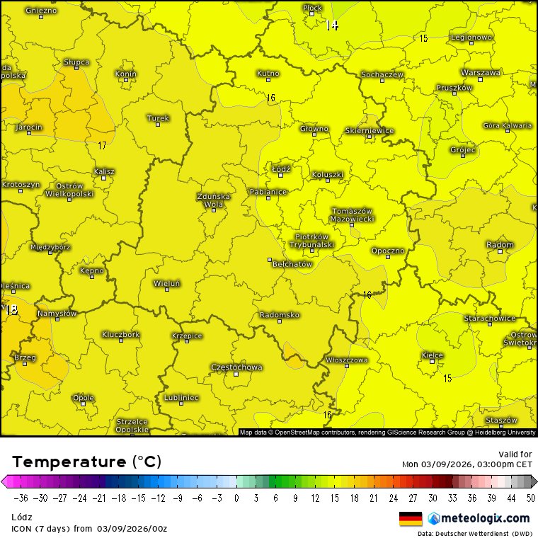 Przed nami kolejny wiosenny tydzień!
Za nami noc z temp min rzędu 0 - 1°C.
Przez cały dzień będziemy mieli bezchmurne niebo, które lokalnie może być ozdabianie przez delikatne chmury piętra wysokiego.
Temp max wyniesie 15 - 16°C 🤩

Wiosno trwaj!! Miłego dnia 😉