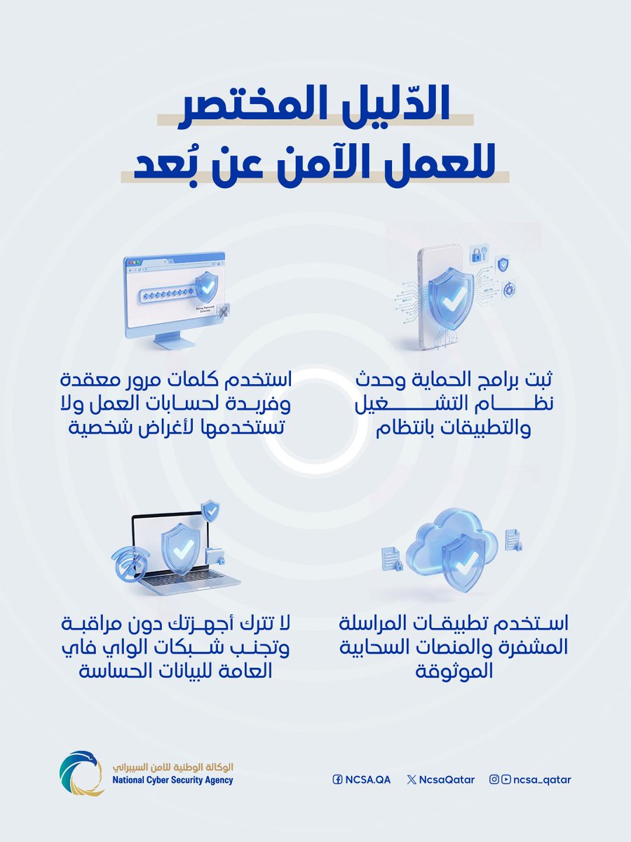 الوكالة الوطنية للأمن السيبراني tweet media