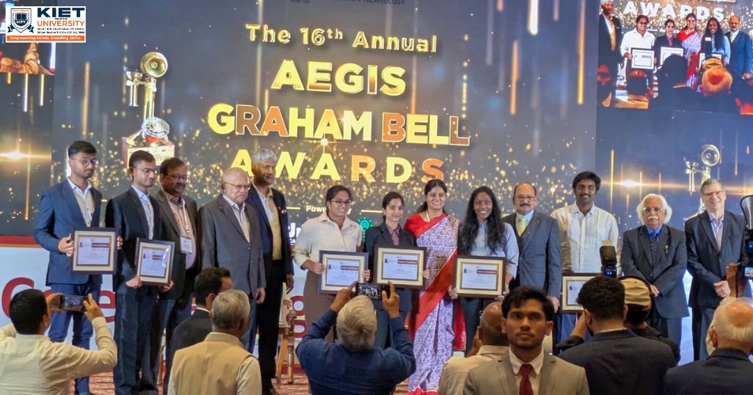 Kiet_edu's tweet image. Proud Moment for KIET 🎉

Arpan Jain, 4th year CSE student at KIET, wins at the 16th Aegis Graham Bell Awards – National Talent Hunt 2025 and earns a 100% scholarship for a PG program in AI &amp;amp; Data Science.

#KIET #StudentAchievement #Innovation #AI #DataScience