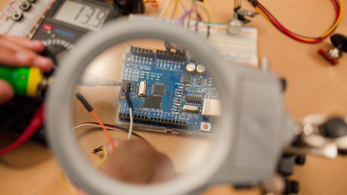 Zoom-in solder session.  
Trace looks clean?  
Let the storage hero travel.  
Each SD teaches five women.  
cuts 13 kg carbon.  
Join 👉 makers.sd4.africa  
#MakersForChange