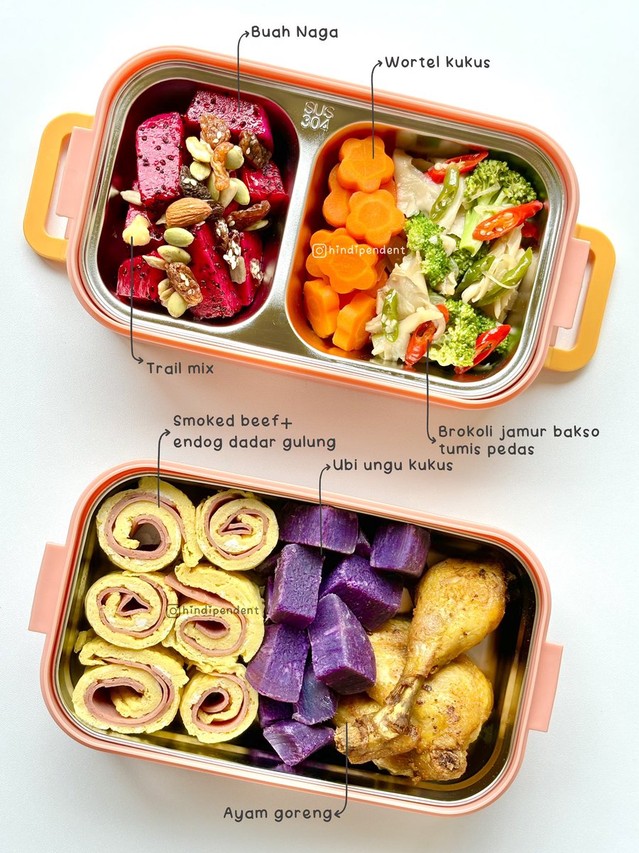 hindipendent's tweet photo. Padahal bikin lunchbox buat suami tuh seru banget tauuu..✌🏼😆 https://t.co/ek8dQVM7VL