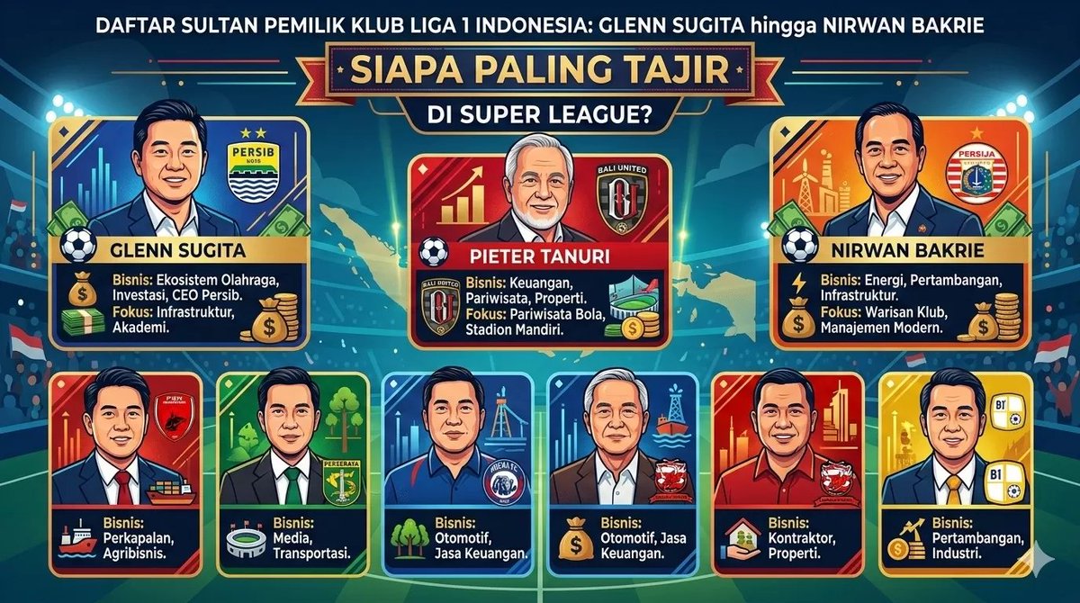 puguh's tweet photo. Walau industri sepakbola tanah air belum semaju di luar, tp kita udah on right track lah

Klub bukan lagi milik pemda, murni swasta (berbentuk PT). Yg artinya harus mandiri dalam keuangan (gak lagi disuntik APBD). Sudah ada yg IPO yaitu Bali United, bentar lagi Persib nyusul IPO. https://t.co/C5Qrl12JtV