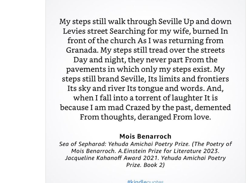 MoisBenarroch's tweet image. author.to/benarroch 

Mois Benarroch #booklibro 

amazon.com/dp/B0D1VD111Y? 

amazon.es/dp/B0C49FQGVK 

amazon.fr/dp/B0DH3X881B?…