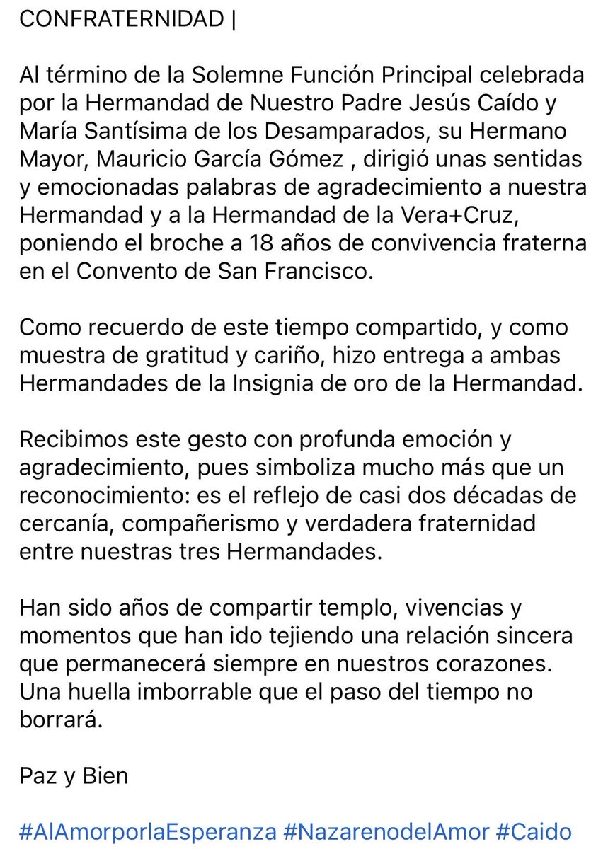 Hdad Nazareno del Amor Cádiz tweet media