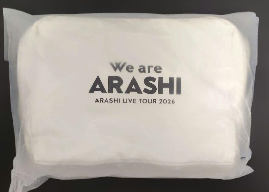 ARASHI LIVE TOUR 2026 「We are ARASHI」 嵐 ポーチ ✨ ライブ参戦や