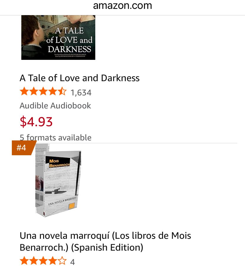 MoisBenarroch's tweet image. author.to/benarroch 

Mois Benarroch #booklibro 

amazon.com/dp/B0D1VD111Y? 

amazon.es/dp/B0C49FQGVK 

amazon.fr/dp/B0DH3X881B?…