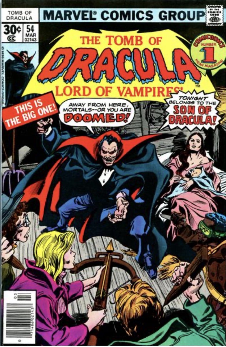 Good morning! It’s another second Monday of the month, so that means <a href="/ScottMWest/">King Dinösaur</a> is here to talk Tomb of Dracula! 2 contrasting issues and our thoughts definitely relay that fact. #horror #comicbooks #podcast 

podcasts.apple.com/us/podcast/mag…