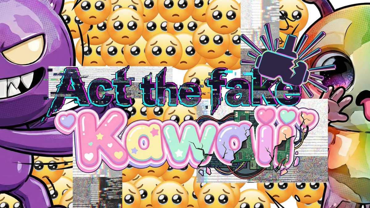 SI_information's tweet photo. 【Sonic Interaction 2026.03 Program】
印南智樹
「Act the fake "Kawaii"」
VR performance
Performance: 黒雲愛子・寺島海翔

本作品は、2 台の VR ヘッドセットとリアルタイムの映像投影を用いて「Kawaii」という概念を批評的に再構築するパフォーマンスである。VRプレイヤーの現実空間に残された身体はプロジェクター投影映像によって文脈を書き換えられ、「Kawaii 対象」として一方的に消費されていく。

【Sonic Interaction 2026.03】
国立音楽大学コンピュータ音楽専修所属学生によるコンサート。作品の制作からコンサートの企画、運営スタッフまですべてを学生が行う。本公演ではVRやサイネージディスプレイを用いたパフォーマンスや、楽器の生演奏とコンピュータによるライブエレクトロニクス、映像と音によるオーディオビジュアル等を上演。

日程：3月11日（水）
場所：日暮里サニーホール
時間：開場 18:15 開演 18:45
料金：1,000円・高校生以下無料

🎫チケットサイトはリプライ欄から⇩⇩⇩