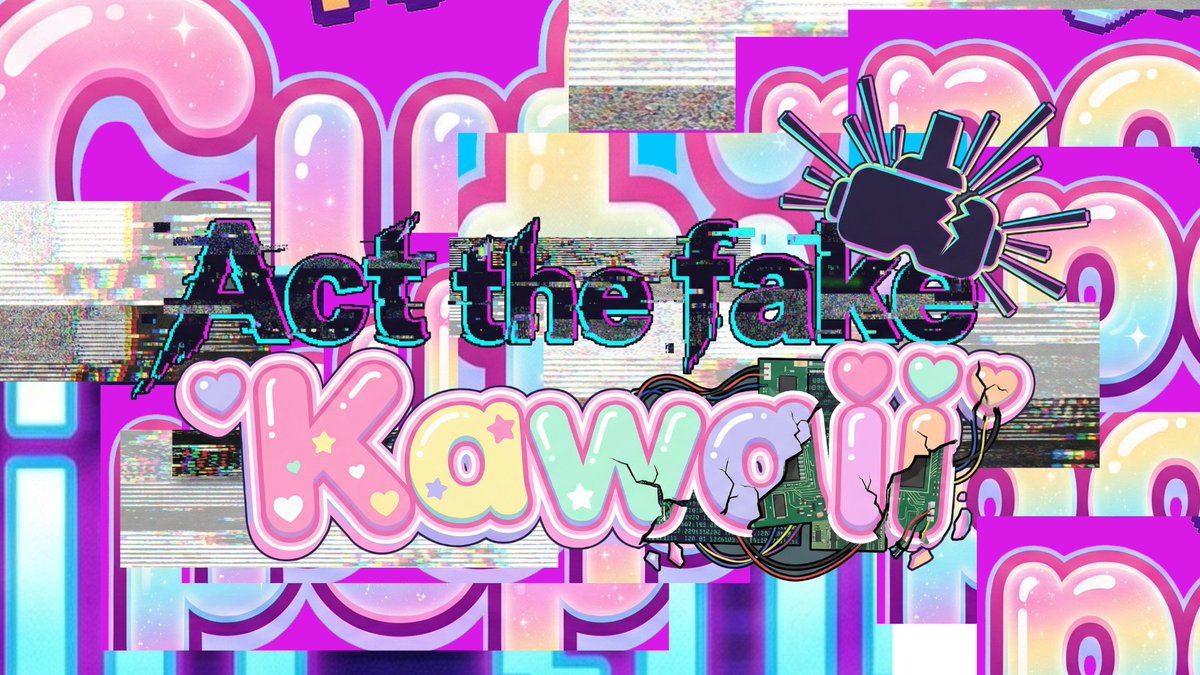 SI_information's tweet photo. 【Sonic Interaction 2026.03 Program】
印南智樹
「Act the fake "Kawaii"」
VR performance
Performance: 黒雲愛子・寺島海翔

本作品は、2 台の VR ヘッドセットとリアルタイムの映像投影を用いて「Kawaii」という概念を批評的に再構築するパフォーマンスである。VRプレイヤーの現実空間に残された身体はプロジェクター投影映像によって文脈を書き換えられ、「Kawaii 対象」として一方的に消費されていく。

【Sonic Interaction 2026.03】
国立音楽大学コンピュータ音楽専修所属学生によるコンサート。作品の制作からコンサートの企画、運営スタッフまですべてを学生が行う。本公演ではVRやサイネージディスプレイを用いたパフォーマンスや、楽器の生演奏とコンピュータによるライブエレクトロニクス、映像と音によるオーディオビジュアル等を上演。

日程：3月11日（水）
場所：日暮里サニーホール
時間：開場 18:15 開演 18:45
料金：1,000円・高校生以下無料

🎫チケットサイトはリプライ欄から⇩⇩⇩