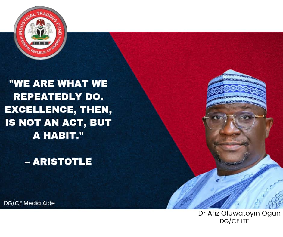 Dr Afiz Oluwatoyin Ogun DG/CE ITF tweet media