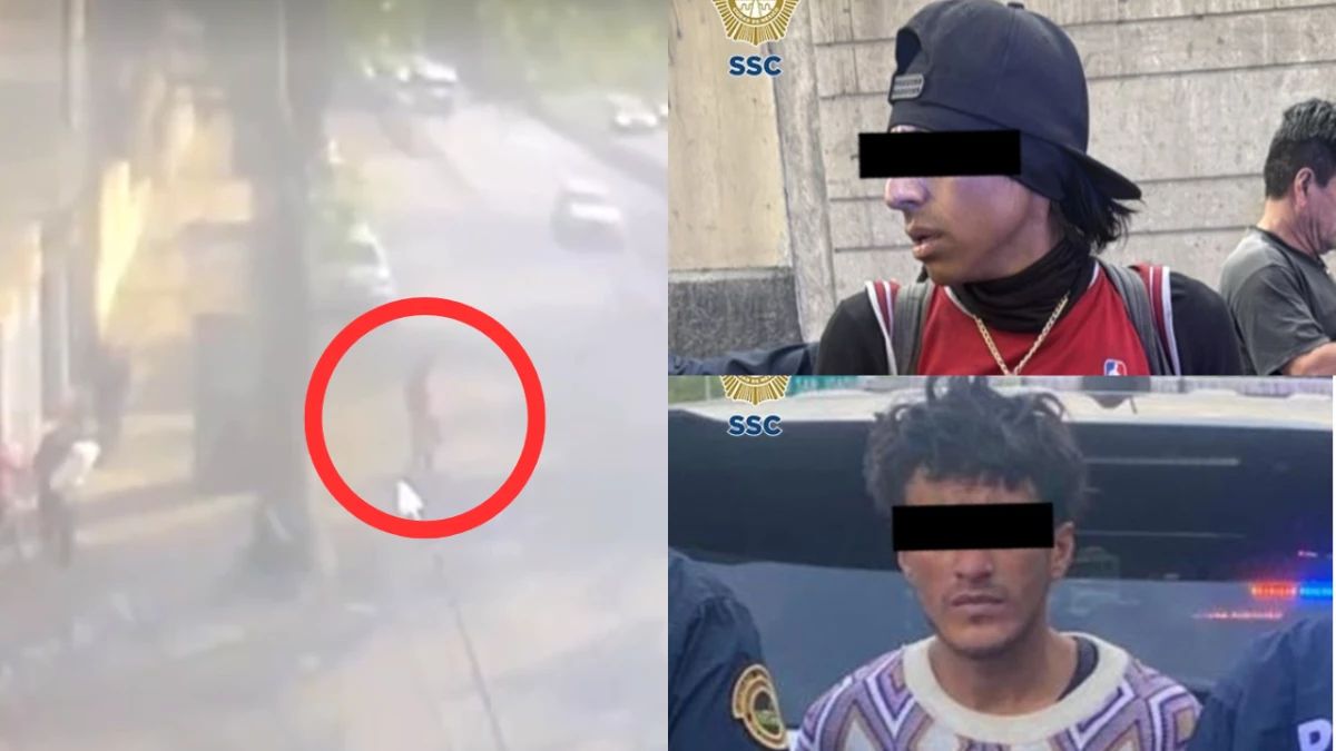 AztecaNoticias's tweet image. ¡Capturados en video!

La Secretaría de Seguridad Ciudadana de la Ciudad de México detuvo a dos hombres que presuntamente lanzaban objetos contra #autos en movimiento en Circuito Interior, en la #CDMX.

Conoce cómo ocurrió la detención. 👇
bit.ly/4dbbywt