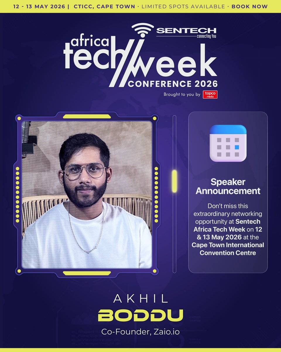 Sentech Africa Tech Week tweet media