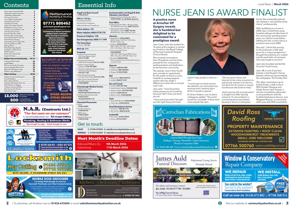 Community Magazine - Helensburgh & Lomond tweet media