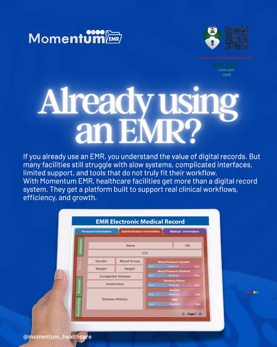 Momentum Healthcare tweet media
