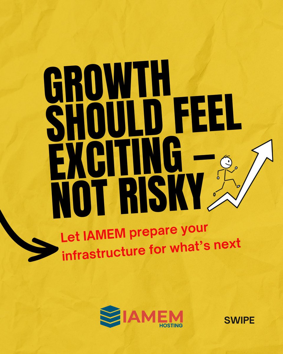 iamemhost's tweet photo. Growth exposes weak infrastructure.

If performance drops during traffic spikes, backups aren’t automated, or upgrades happen only after failures — it’s time to rethink your setup.

IAMEM helps businesses scale confidently with infrastructure built for stability and expansion. https://t.co/LHeFkvHStH