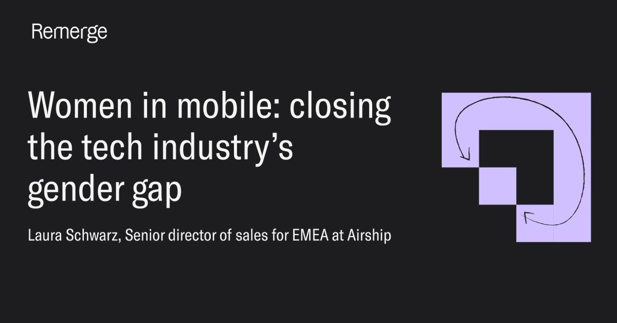 remergeio's tweet photo. Dissecting the gender gap in tech and discussing the future of female leadership – Laura Schwarz from Airship shares her perspective via our Apptivate podcast: https://t.co/NUiAKyj9da
#mobilemarketing #womeninmobile #retargeting #appmarketing https://t.co/JIrj4YGRC5
