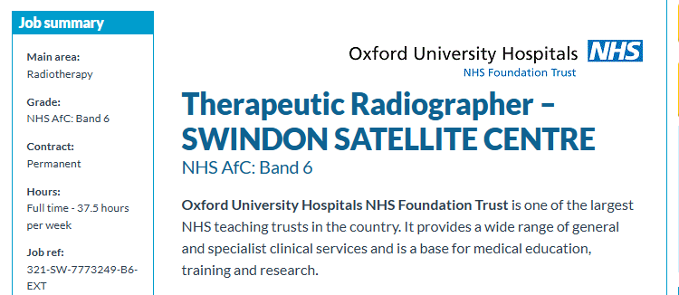 Thames Valley & Wessex Radiotherapy Network tweet media