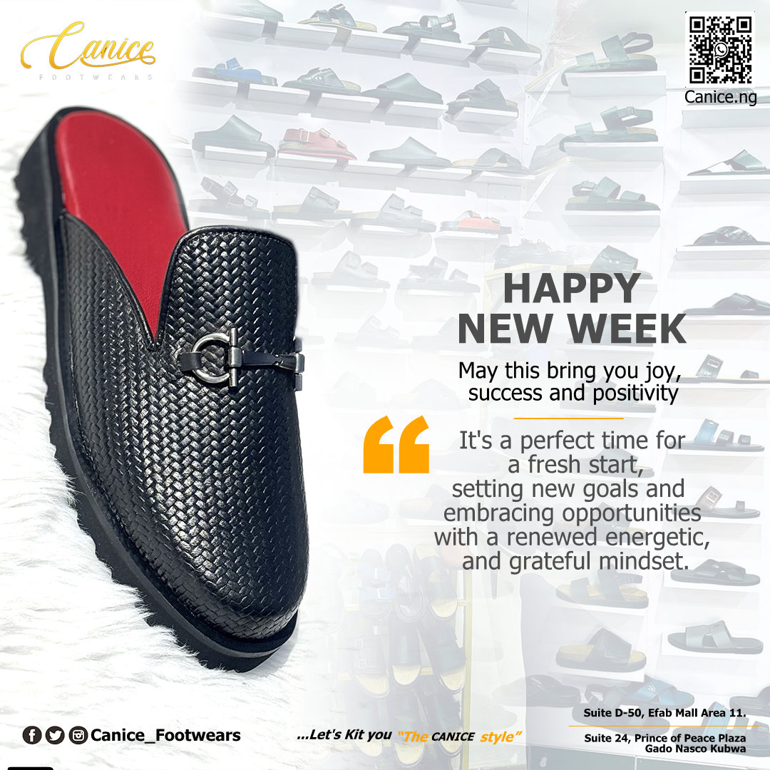 CaniceFootwears's tweet photo. Happy New Week https://t.co/j7r1EqRL21
