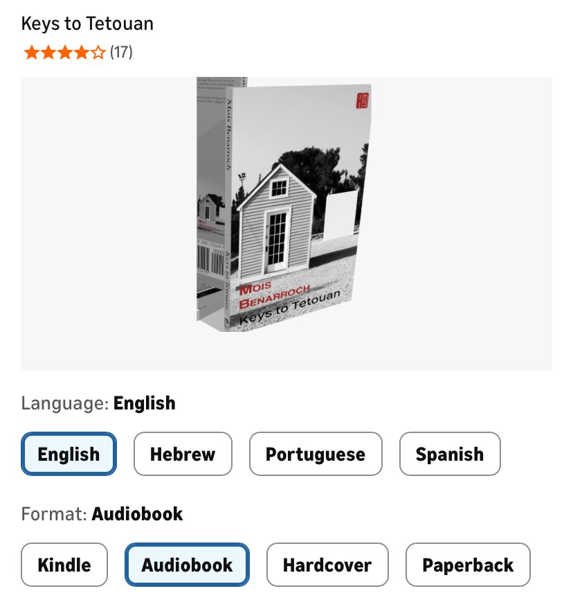 MoisBenarroch's tweet image. mybook.to/keystotetouan 

author.to/benarroch 

Mois Benarroch #booklibro 

amazon.com/dp/B0D1VD111Y? 

amazon.es/dp/B0C49FQGVK 

amazon.fr/dp/B0DH3X881B?…