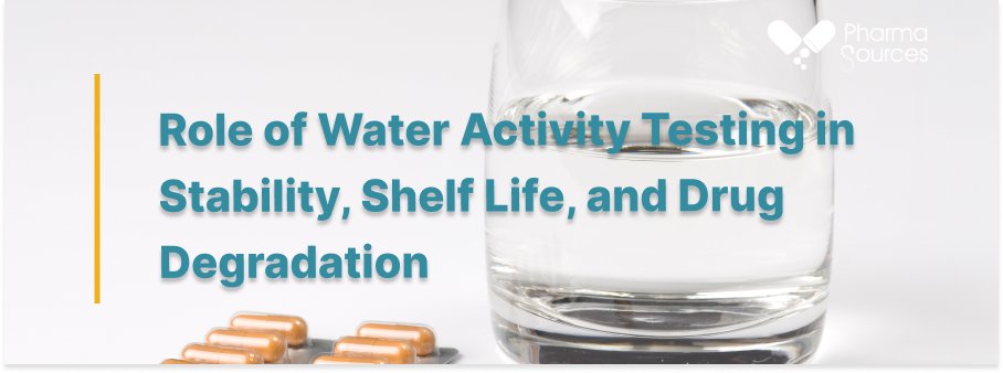 Pharmachina365's tweet image. Role of Water Activity Testing in Stability, Shelf Life, and Drug Degradation pharmasources.com/industryinsigh… #PharmaSources #Pharma
