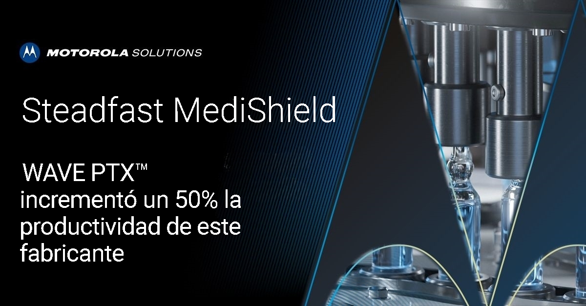 GrupoRadiotrans's tweet photo. Con WAVE PTX de #MotorolaSolutions y dispositivos TLK, Steadfast MediShield, fabricante de productos farmacéuticos y nutracéuticos, conecta todos sus equipos sin problemas con mejor coordinación, más conciencia situacional y resultados más seguros https://t.co/otYhUCiZlU https://t.co/jp2RvHhaGo