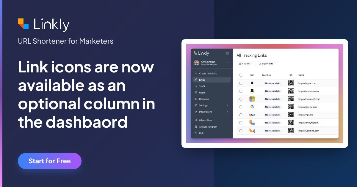LinklyHQ's tweet photo. Visually scan links; Linkly now fetches the icons of webpages you target.

https://t.co/5uER9f7kU3 https://t.co/nJ8Nf3FbjA
