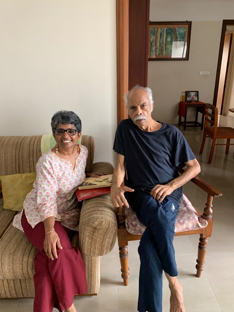 anuarunima1's tweet photo. With Professor KN Panikkar, my old teacher,who passed away a short while https://t.co/98mm16zUMa his distinguished career,he taught in JNU,was vc of Srisankara university, Kaladi &amp; set up both the Kerala Council for Historical Research &amp; the Kerala Higher Education Council.V sad. https://t.co/3nZo6NI2Zo